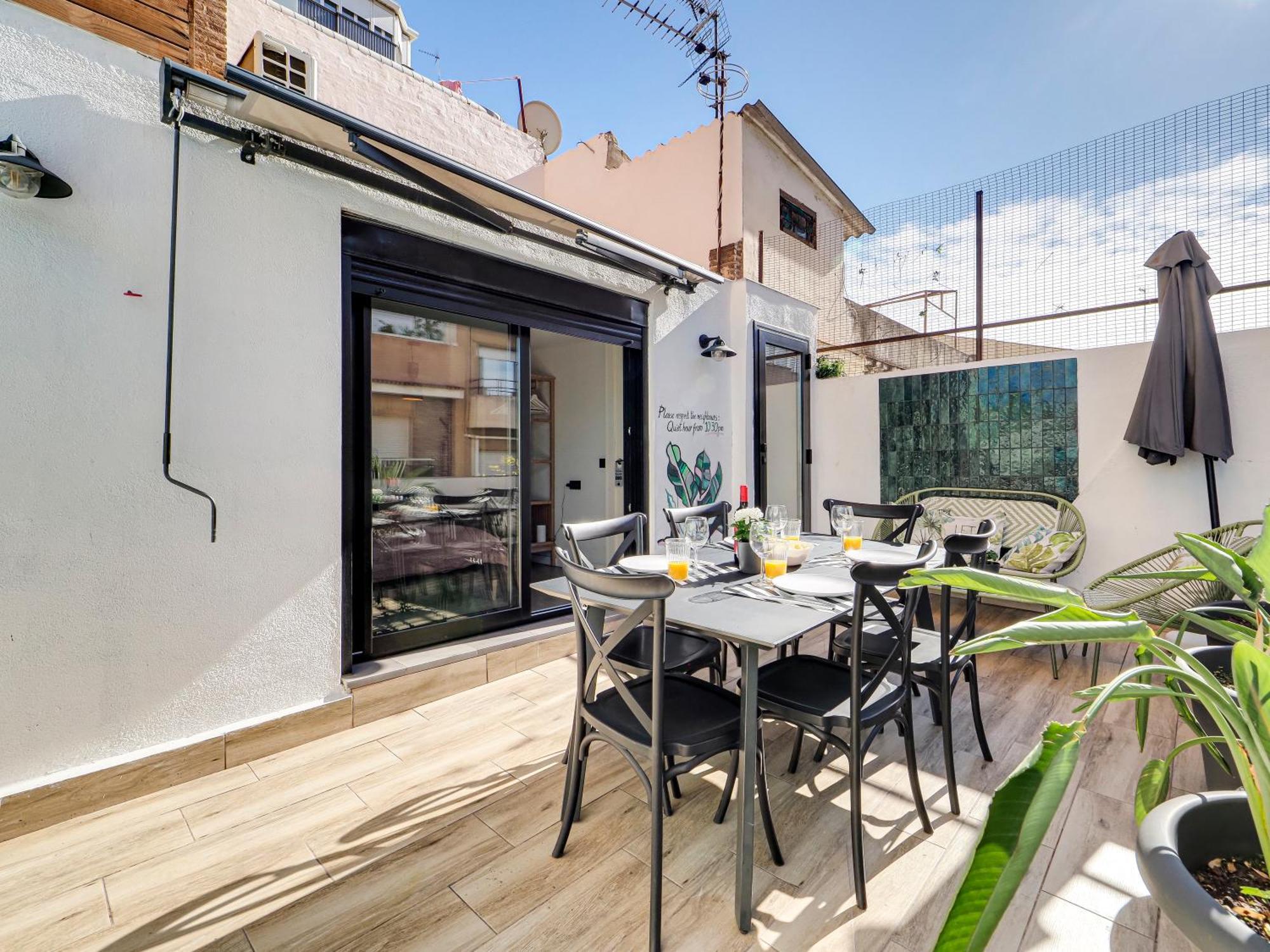 Casa Maria Townhouse- Terrace-4 Bedrooms لوسبيتاليت دي يوبريغات المظهر الخارجي الصورة